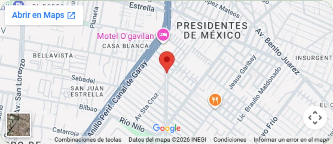 Mapa de Avenida de las Torres 38, Puente Blanco, Iztapalapa
